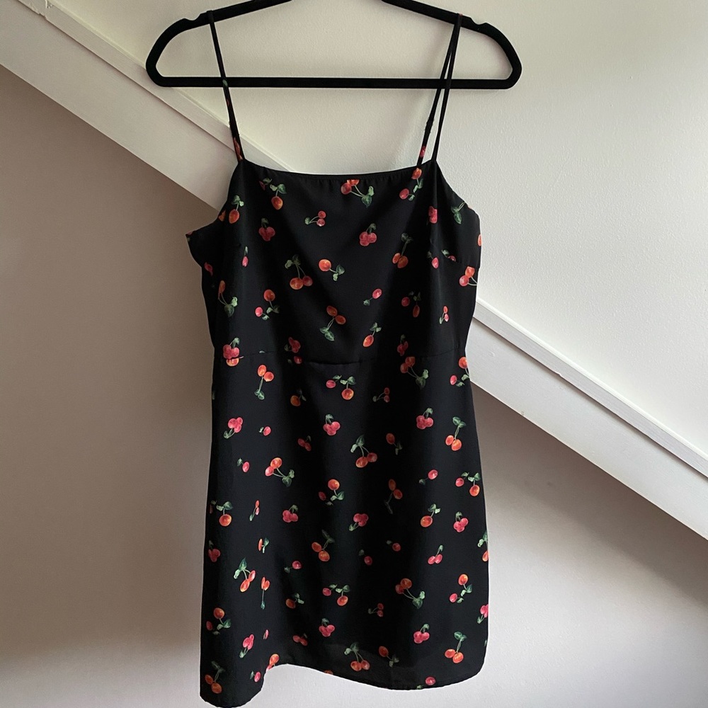 Lulu’s cherry print dress